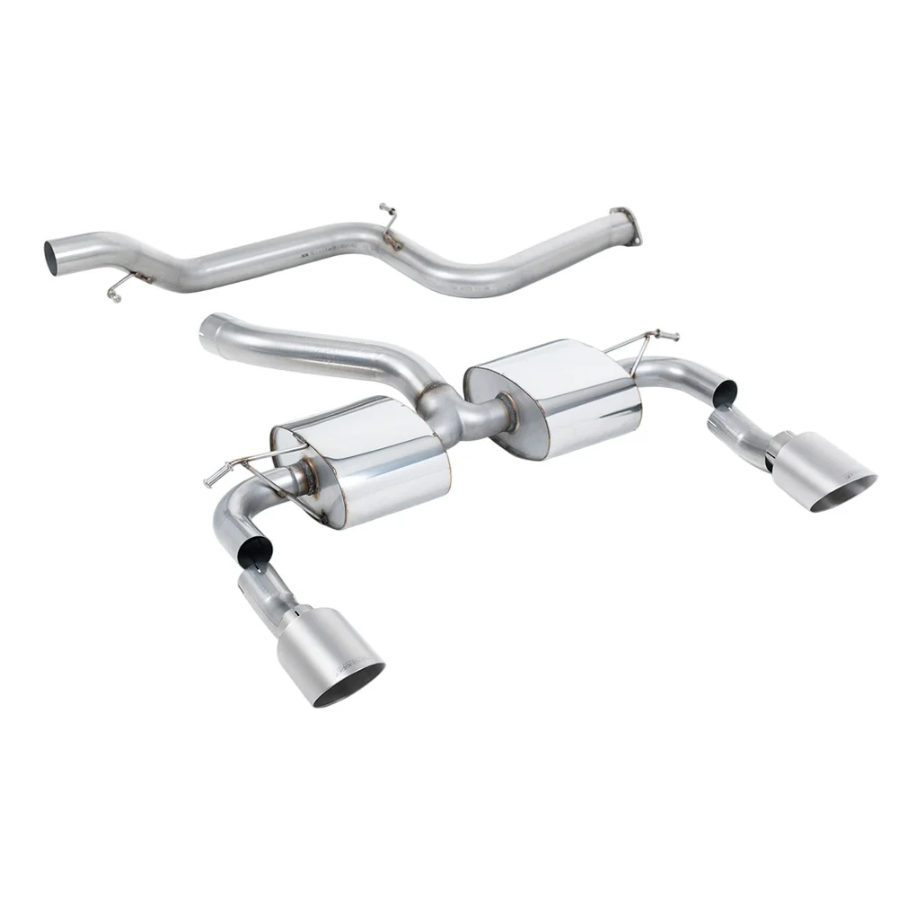 Milltek Cat Back Exhaust Ford Focus Mk2 RS 2.5T 305PS 09-10 - Image 11