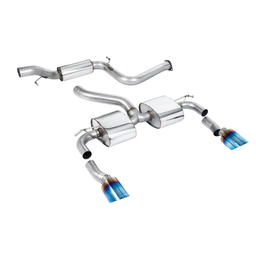 Milltek Cat Back Exhaust Ford Focus Mk2 RS 2.5T 305PS 09-10 - Image 2