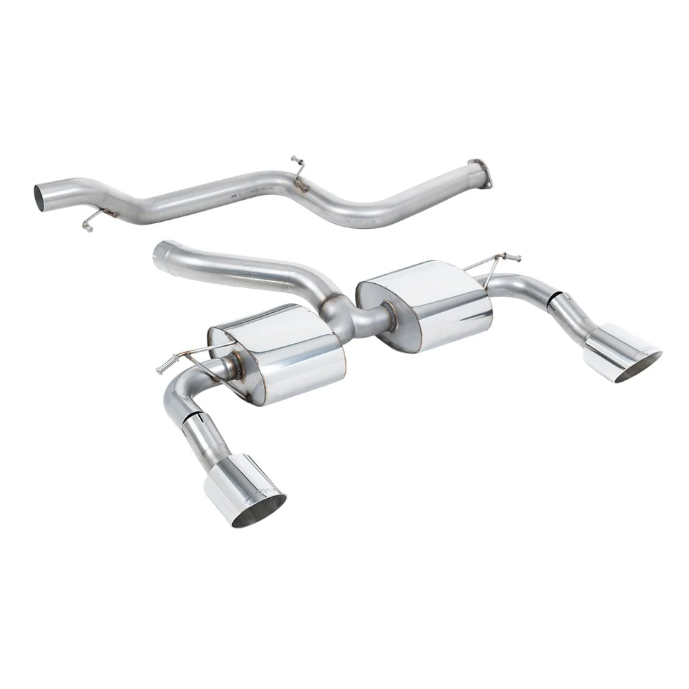 Milltek Cat Back Exhaust Ford Focus Mk2 RS 2.5T 305PS 09-10 - Image 3