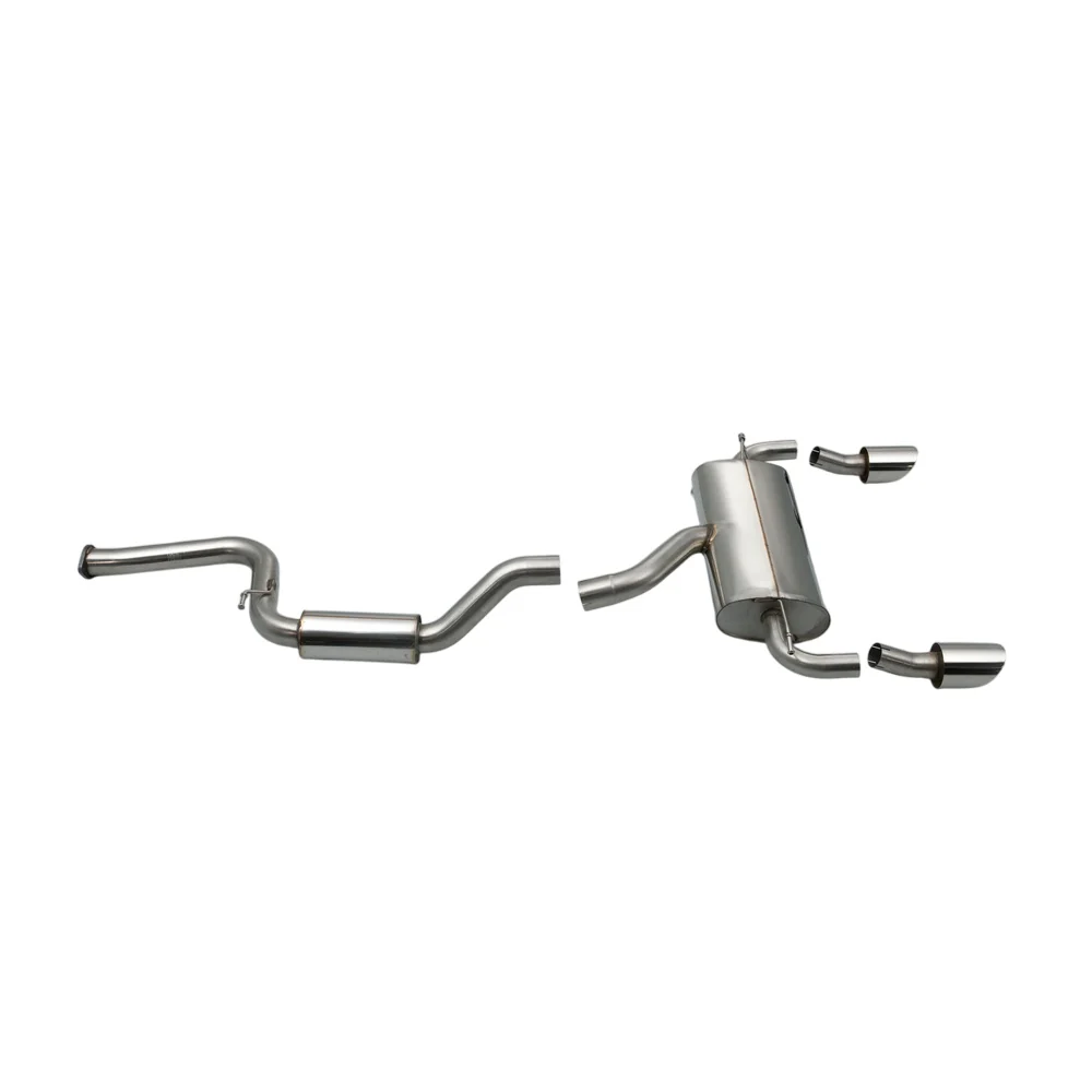 Milltek Cat Back Exhaust Ford Focus Mk2 RS 2.5T 305PS 09-10 - Image 4