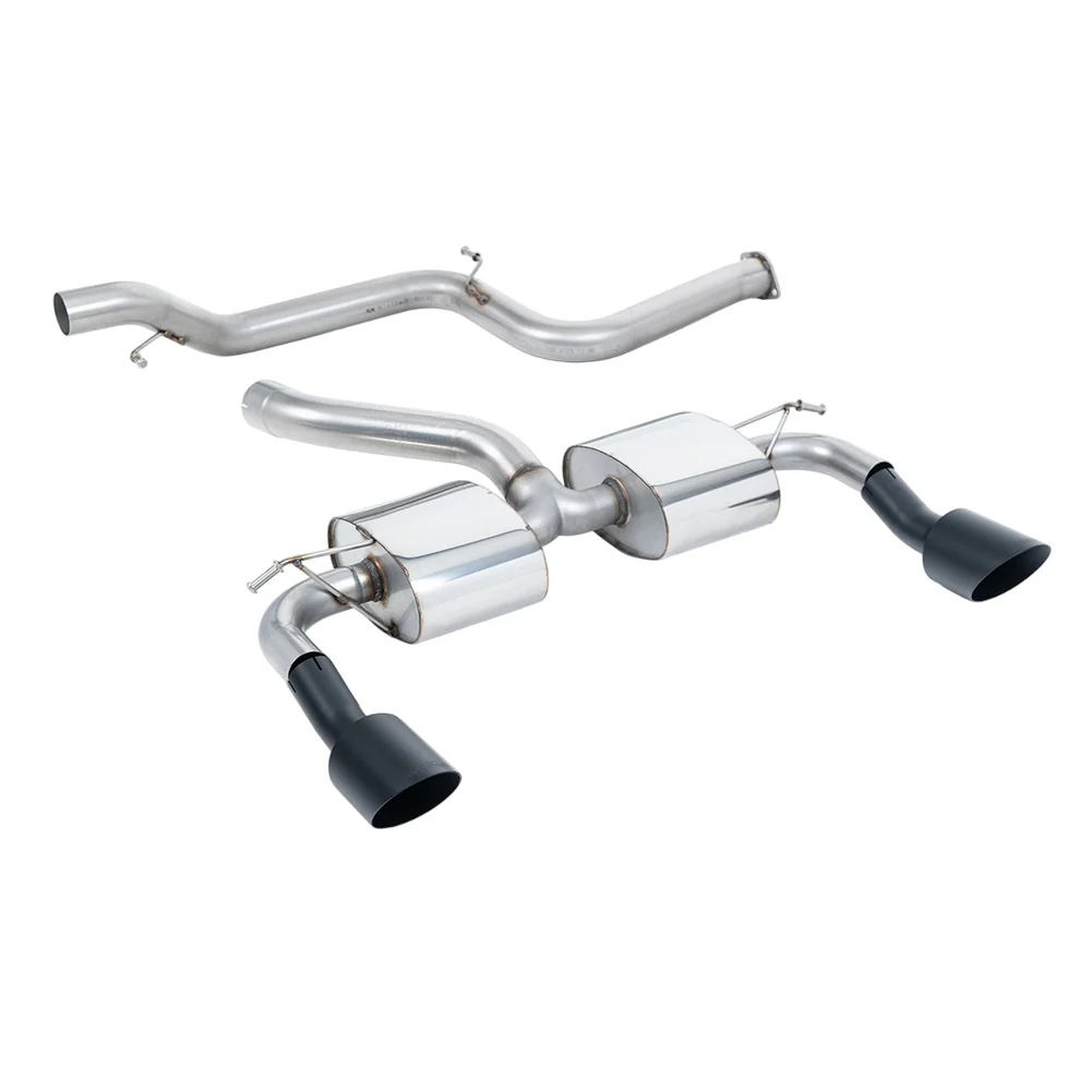 Milltek Cat Back Exhaust Ford Focus Mk2 RS 2.5T 305PS 09-10 - Image 9