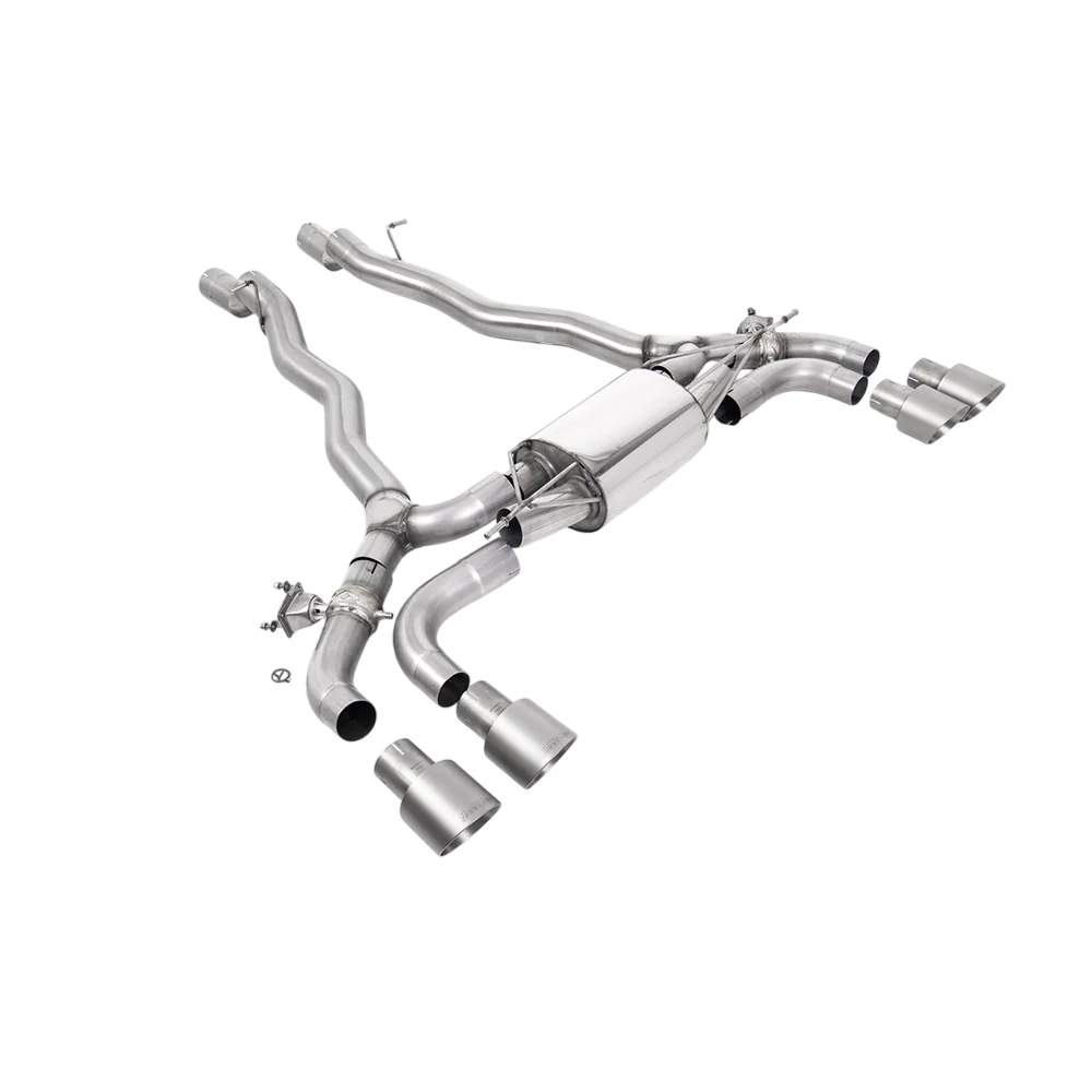 Milltek Front Pipe-back Exhaust BMW 5 Series M5 and M5 Competition 4.4 Twin Turbo F90 (North American / ROW Cars) 19-25 - Image 3
