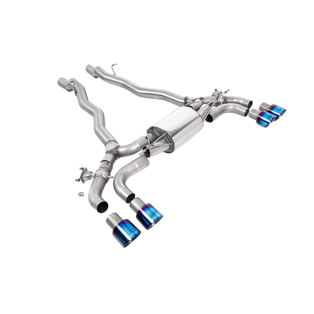 Milltek Front Pipe-back Exhaust BMW 5 Series M5 and M5 Competition 4.4 Twin Turbo F90 (North American / ROW Cars) 19-25 - Image 4