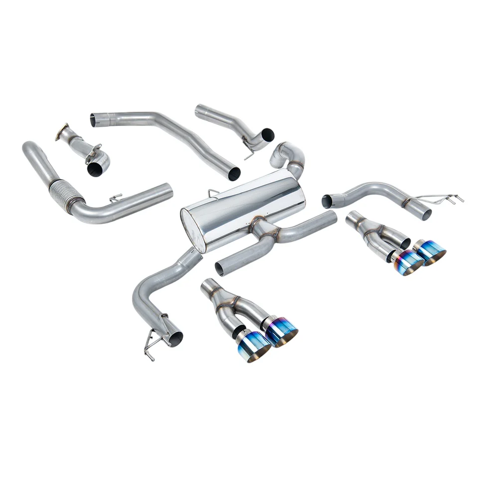 Milltek Cat Back Exhaust Honda / Acura Civic Type R FK2 Turbocharged 2.0 i-VTEC (LHD models only) 15-17 - Image 4