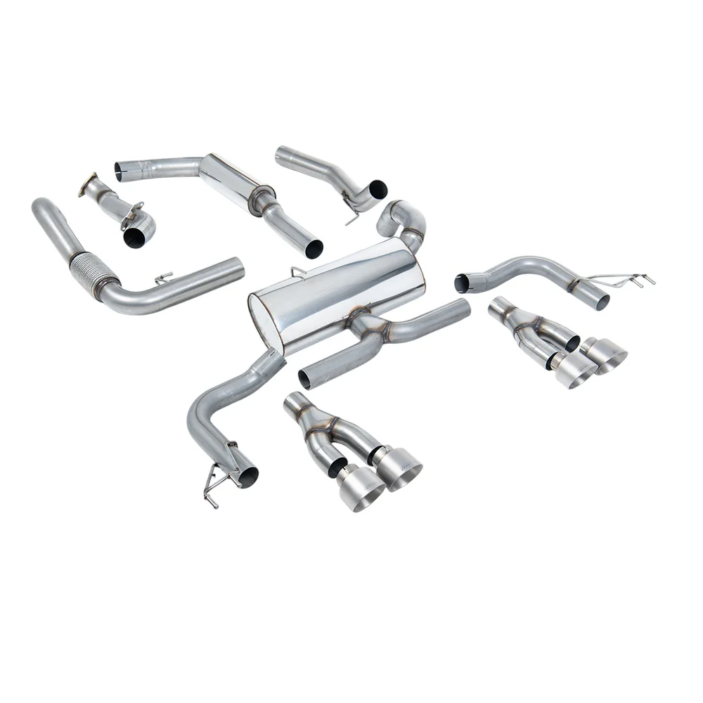 Milltek Cat Back Exhaust Honda / Acura Civic Type R FK2 Turbocharged 2.0 i-VTEC (LHD models only) 15-17 - Image 5