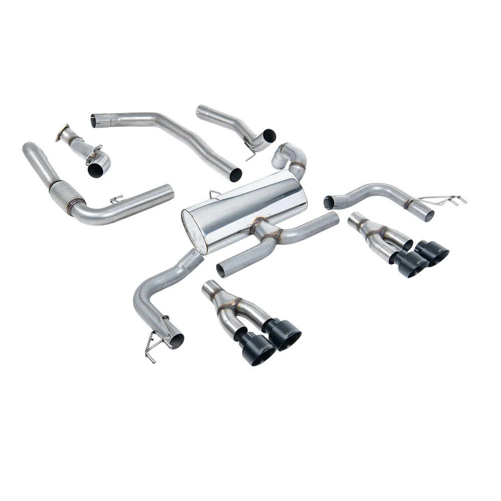 Milltek Cat Back Exhaust Honda / Acura Civic Type R FK2 Turbocharged 2.0 i-VTEC (LHD models only) 15-17 - Image 7
