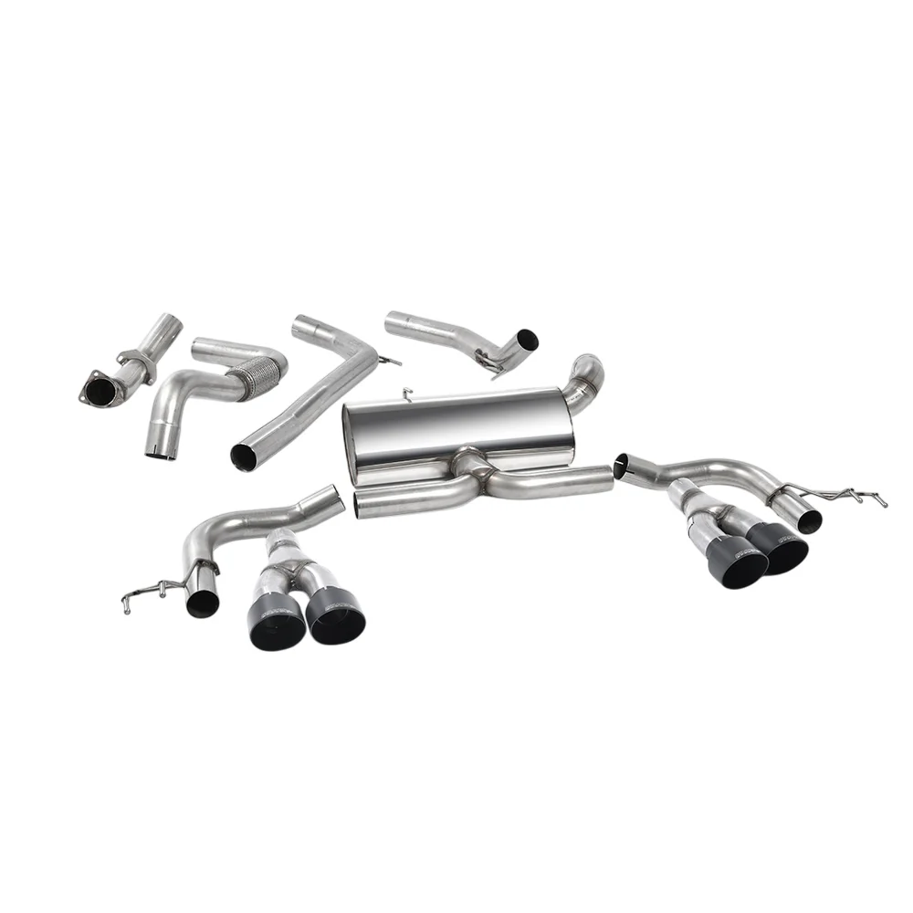 Milltek Cat Back Exhaust Honda / Acura Civic Type R FK2 Turbocharged 2.0 i-VTEC (RHD models only) 15-17 - Image 7