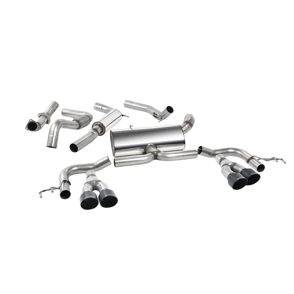 Milltek Cat Back Exhaust Honda / Acura Civic Type R FK2 Turbocharged 2.0 i-VTEC (RHD models only) 15-17 - Image 9