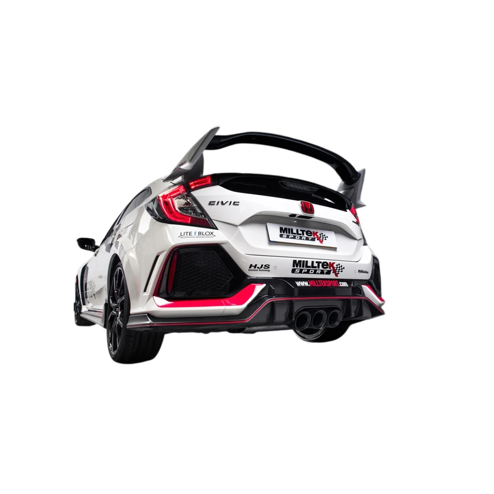 Milltek Cat Back Exhaust Honda / Acura Civic Type R FK8 2.0 i-VTEC (Both OPF/GPF and Non OPF/GPF Models) 17-22 - Image 15