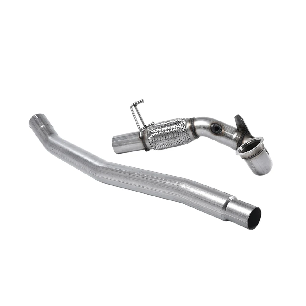 Milltek Large-bore Downpipe and De-cat Exhaust Volkswagen Arteon 2.0TSI 280PS 4Motion (North American OE Valved Systems) 19-21 - Image 2