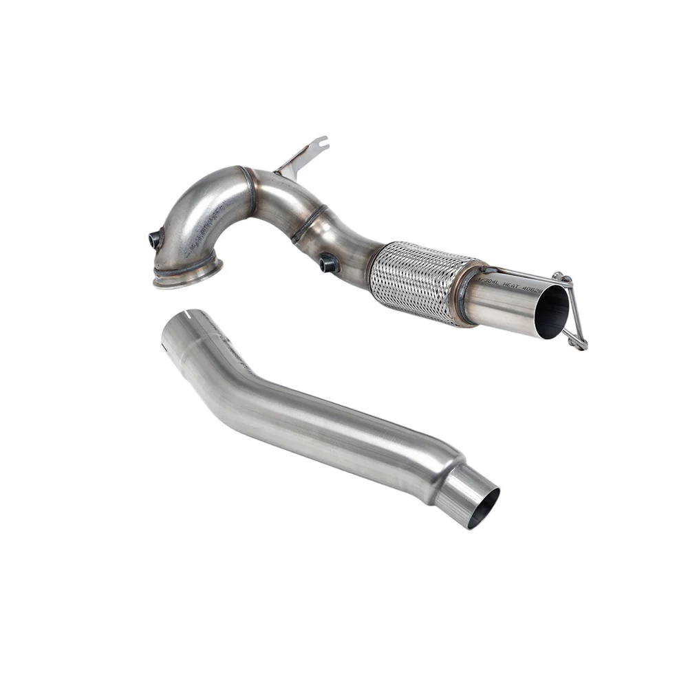 Milltek Large-bore Downpipe and De-cat Exhaust Volkswagen Golf Mk8 GTi (245ps Non-GPF / North American Models Only) 21-25 - Image 2