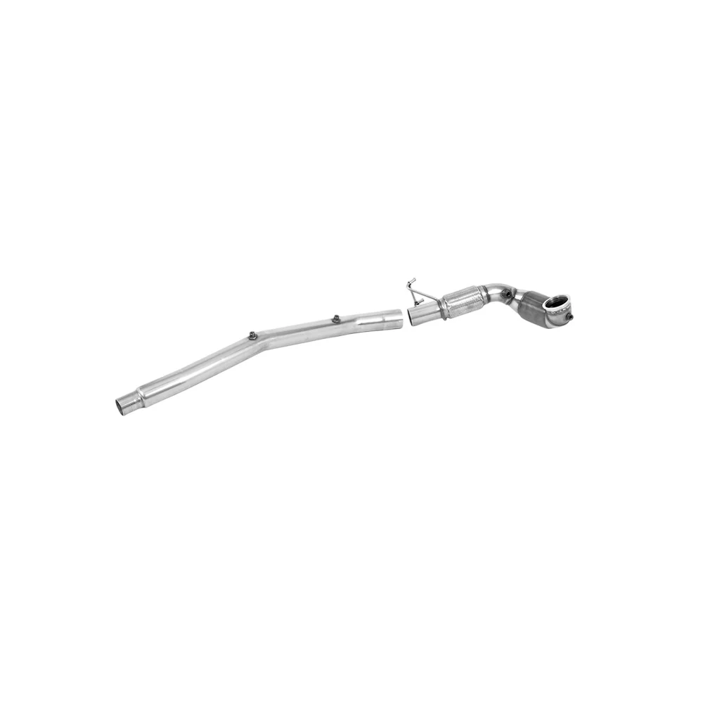 Milltek Large Bore Downpipe and Hi-Flow Sports Cat Exhaust Audi S3 2.0 TFSi Quattro Saloon / Sedan 310PS 8Y (OPF/GPF Models Only) 20-25 - Image 4