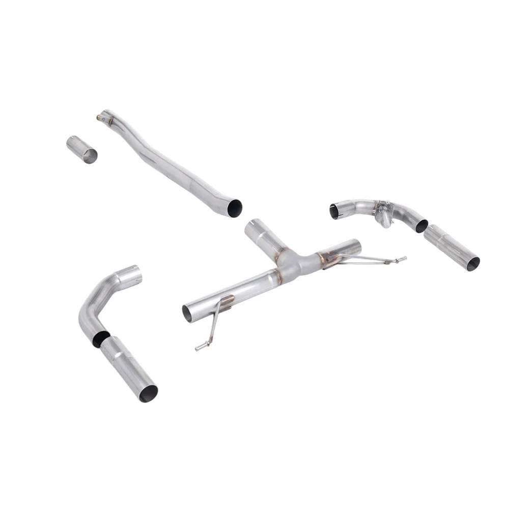 Milltek Front Pipe-back Exhaust Mercedes A-Class A35 AMG 2.0 Turbo (Saloon / Sedan Only Non OPF/GPF Models) 19-25 - Image 2
