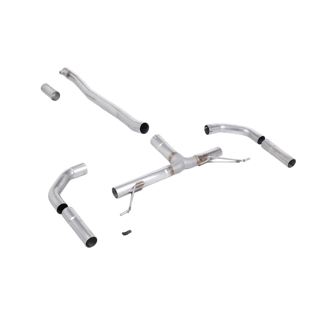 Milltek Front Pipe-back Exhaust Mercedes A-Class A35 AMG 2.0 Turbo (Saloon / Sedan Only Non OPF/GPF Models) 19-25 - Image 3