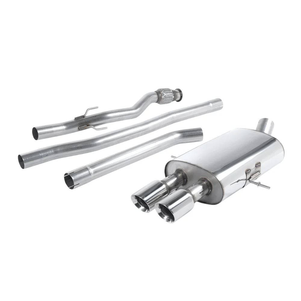 Milltek Cat Back Exhaust New Mini Mk2 (R58) Cooper S Coupe 11-15 - Image 4