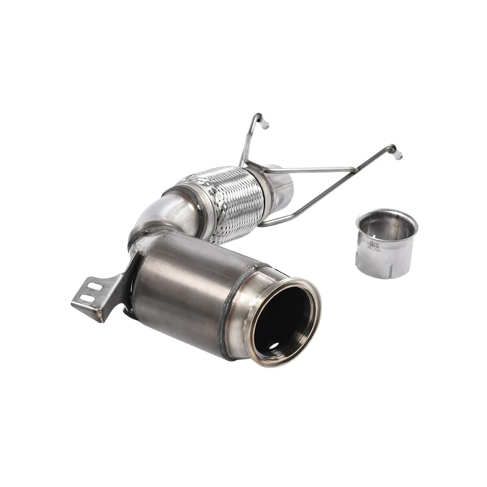 Milltek Large Bore Downpipe and Hi-Flow Sports Cat Exhaust New Mini Mk3 (F56) Mini Cooper S 2.0 Turbo (Rest of World) 14-25 - Image 2