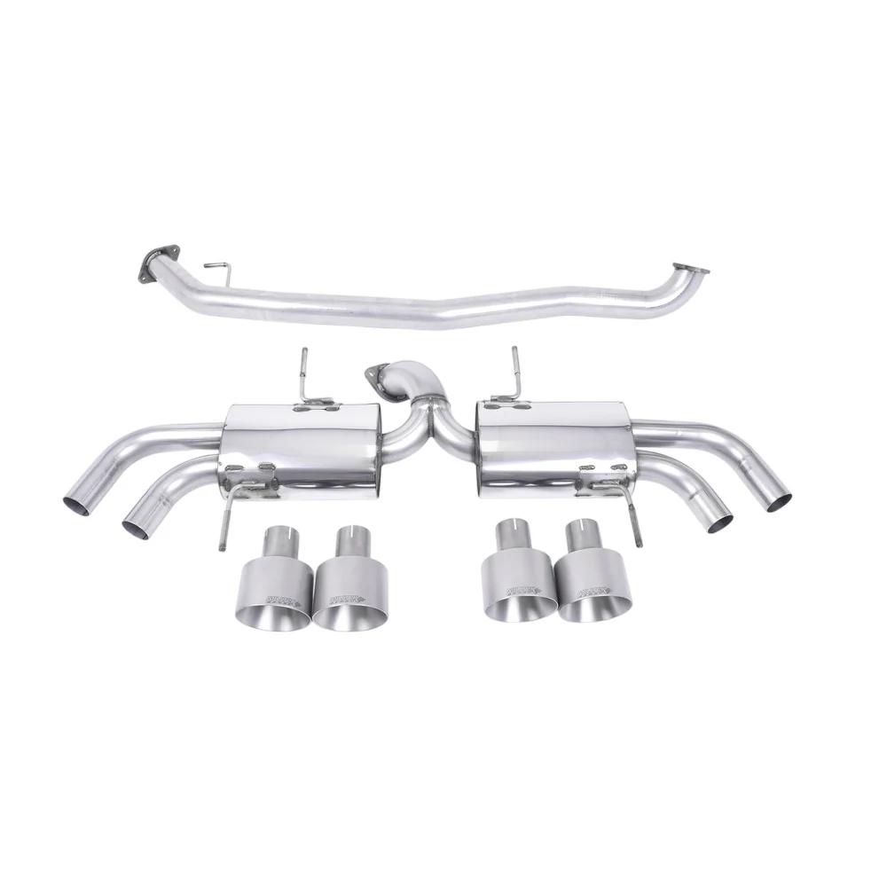 Milltek Secondary Cat Back Exhaust Nissan GT-R R35 09-15 - Image 2