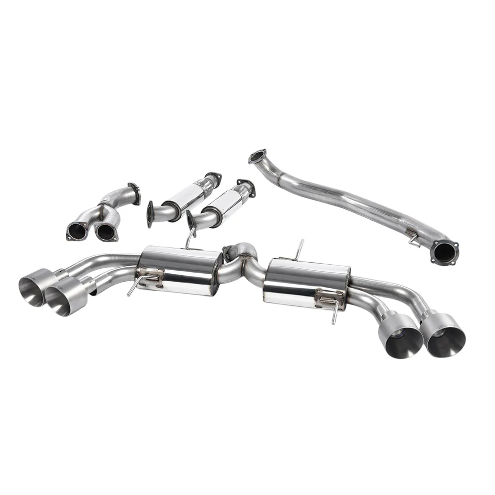 Milltek Primary Cat Back Exhaust Nissan GT-R R35 09-15 - Image 2