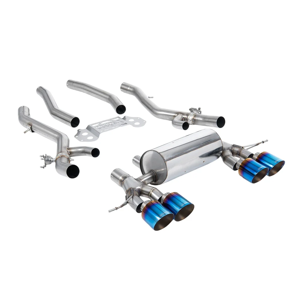 Milltek Secondary Cat Back Exhaust BMW 3 Series G80 M3 and M3 Competition S58 3.0 Turbo (North American / ROW Non-OPF/GPF Cars Only) 21-25 - Image 5