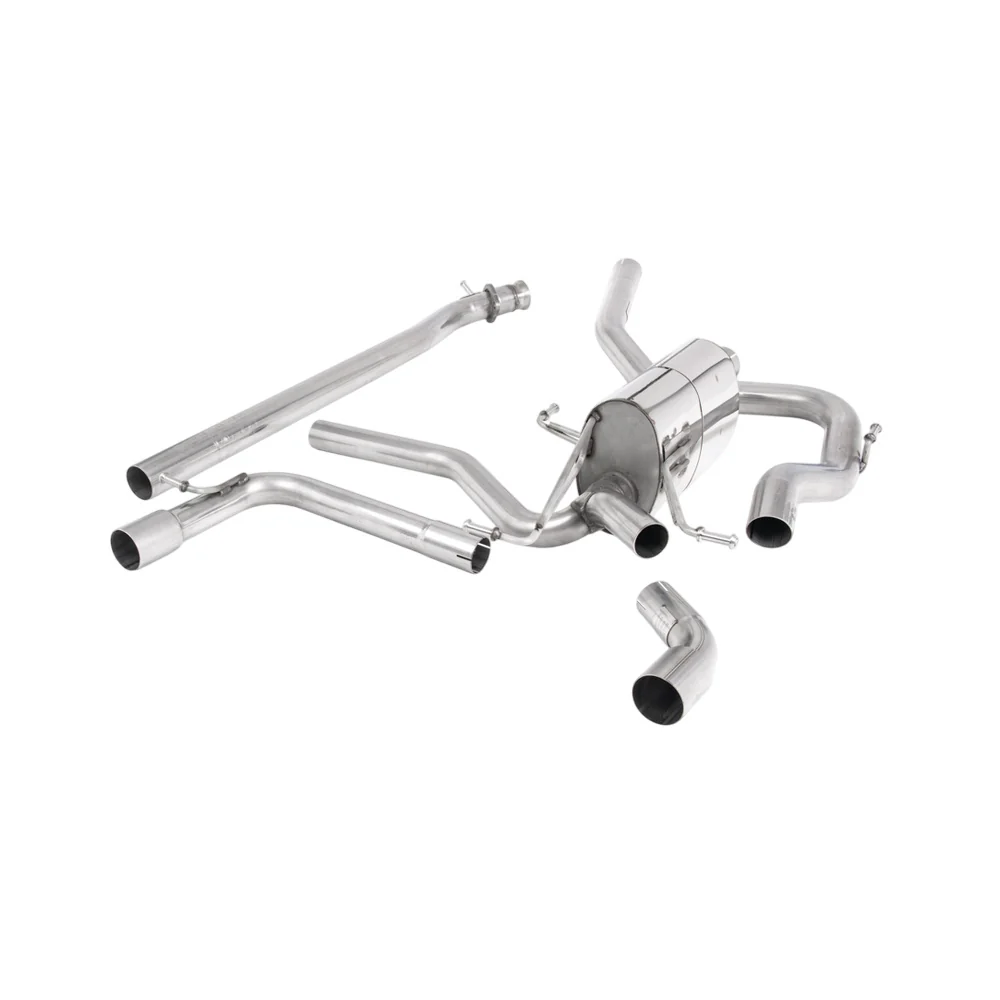 Milltek Cat Back Exhaust Suzuki Swift Sport 1.4 BoosterJet (Non Hybrid and without GPF/OPF) 17-25 - Image 3