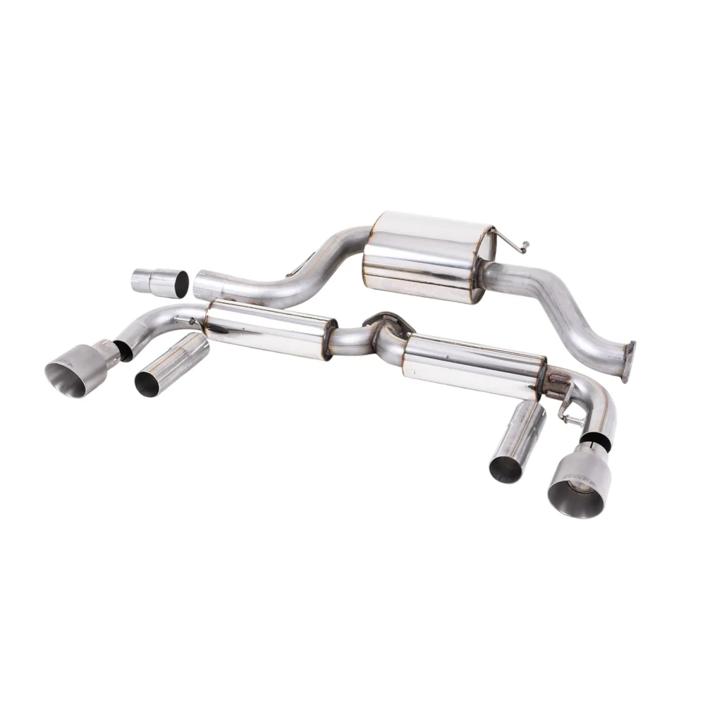 Milltek Cat Back Exhaust Volkswagen Beetle 2.0 TSI (A5 Chassis) 11-15 - Image 2