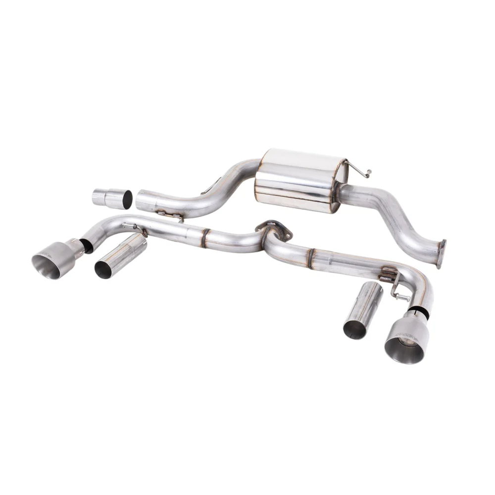 Milltek Cat Back Exhaust Volkswagen Beetle 2.0 TSI (A5 Chassis) 11-15 - Image 5
