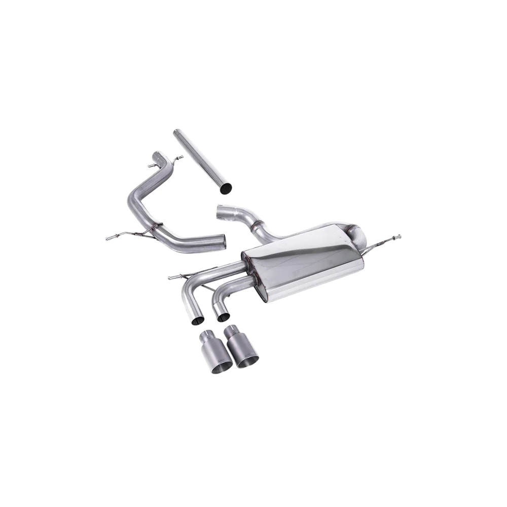 Milltek Cat Back Exhaust Volkswagen Golf Mk5 2.0 TDI 140PS 04-09 - Image 2