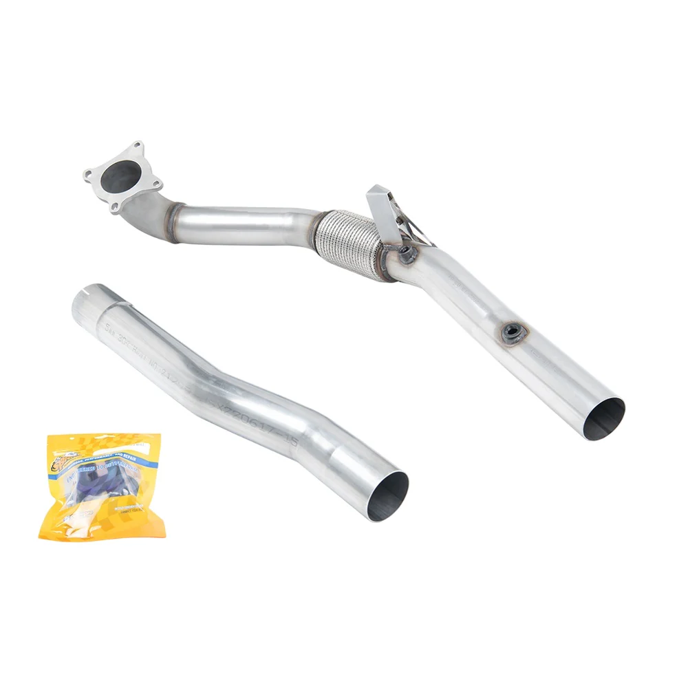 Milltek Large-bore Downpipe and De-cat Exhaust Volkswagen Golf Mk5 GTi Edition 30 2.0T FSi 230PS 06-09 - Image 2