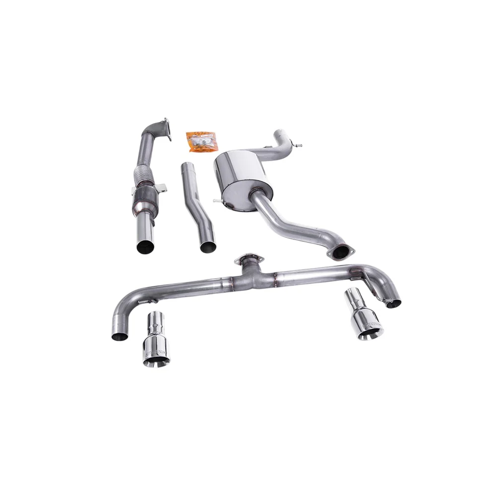 Milltek Turbo-back including Hi-Flow Sports Cat Exhaust Volkswagen Golf Mk6 GTi 2.0 TSI 210PS 09-13 - Image 2