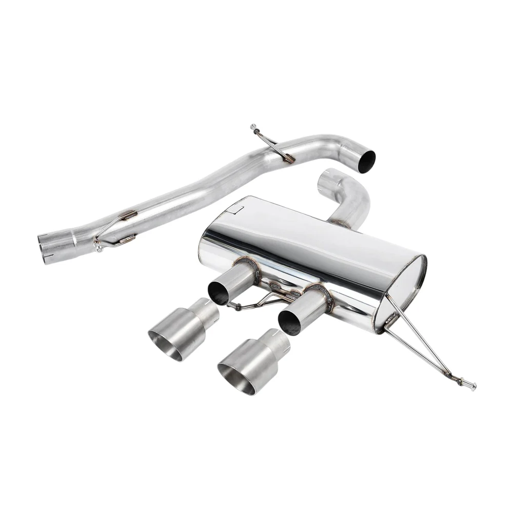 Milltek Cat Back Exhaust Volkswagen Golf Mk6 R 2.0 TFSi 270PS 09-13 - Image 12