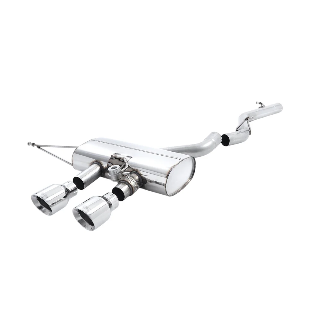 Milltek Cat Back Exhaust Volkswagen Golf Mk6 R 2.0 TFSi 270PS 09-13 - Image 5