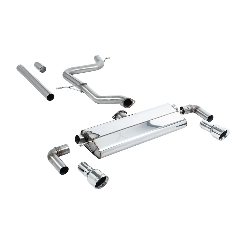 Milltek Cat Back Exhaust Volkswagen Golf Mk7.5 1.5TSI Evo GT and R-Line (Both GPF/OPF and Non GPF/OPF Models) 17-21 - Image 15