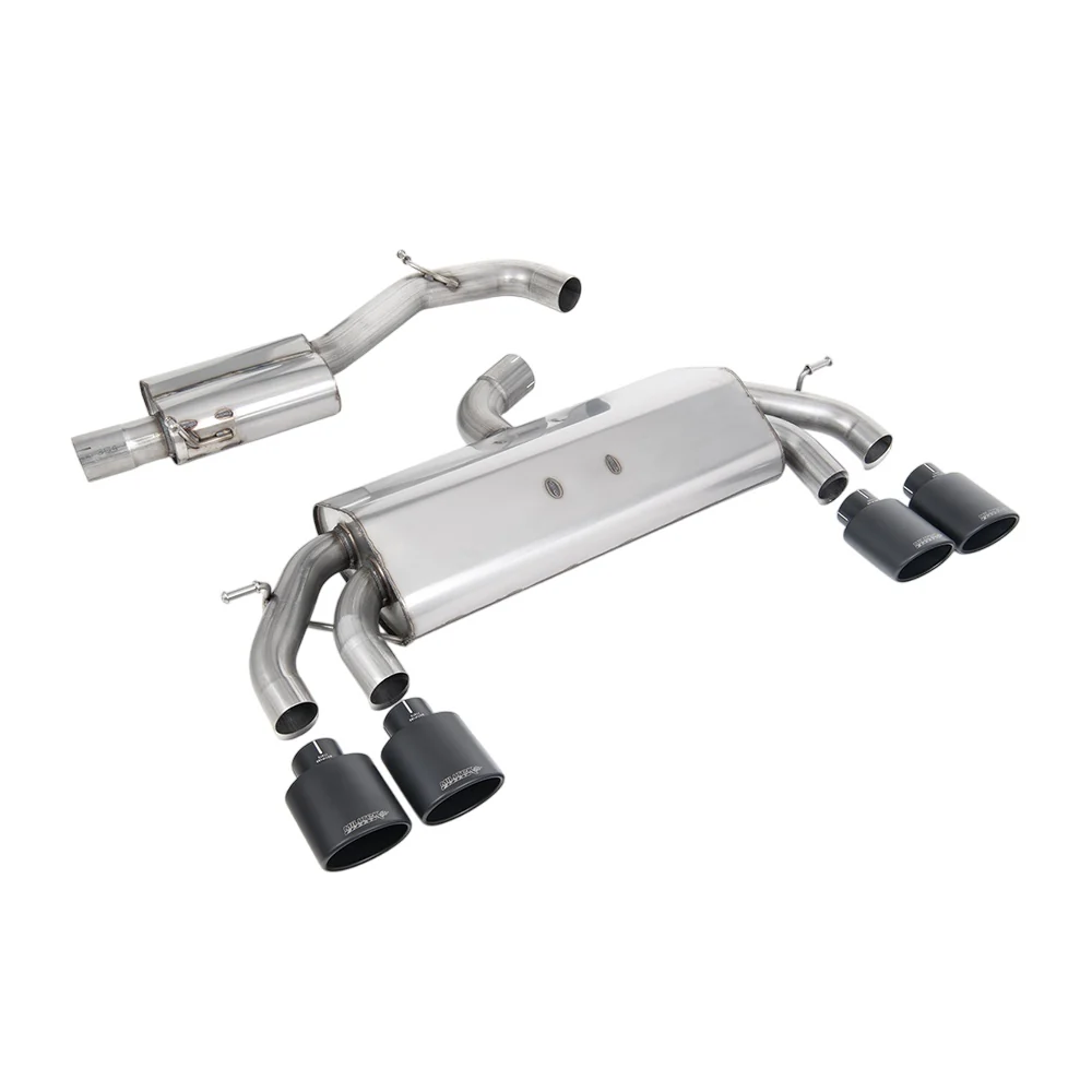 Milltek Cat Back Exhaust Volkswagen Golf Mk7.5 R 2.0 TSI 300PS (GPF Equipped Models Only) 76mm and EC Approved Systems 19-20 - Image 12