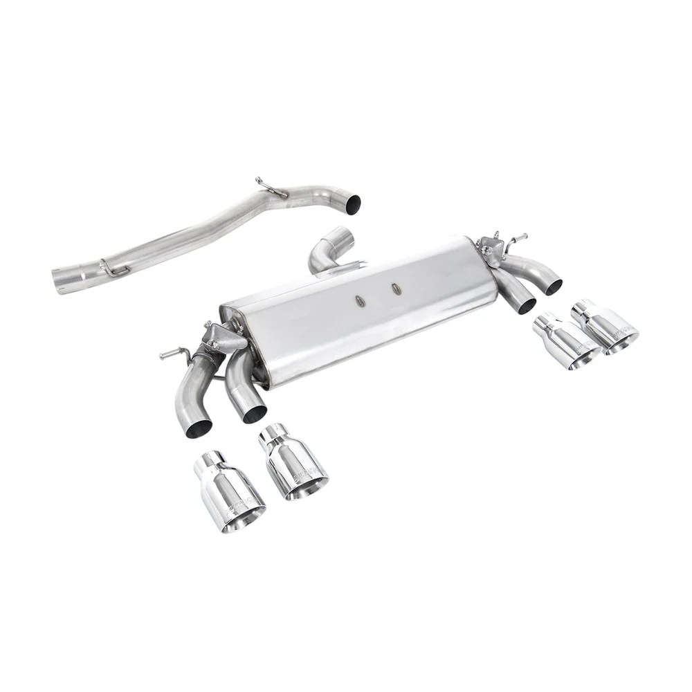 Milltek Cat Back Exhaust Volkswagen Golf Mk7.5 R 2.0 TSI 300PS (GPF Equipped Models Only) 76mm and EC Approved Systems 19-20 - Image 15