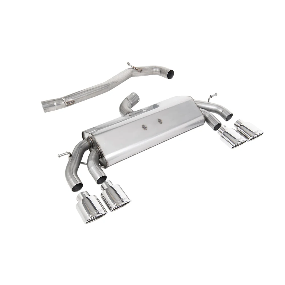 Milltek Cat Back Exhaust Volkswagen Golf Mk7.5 R 2.0 TSI 300PS (GPF Equipped Models Only) 76mm and EC Approved Systems 19-20 - Image 18