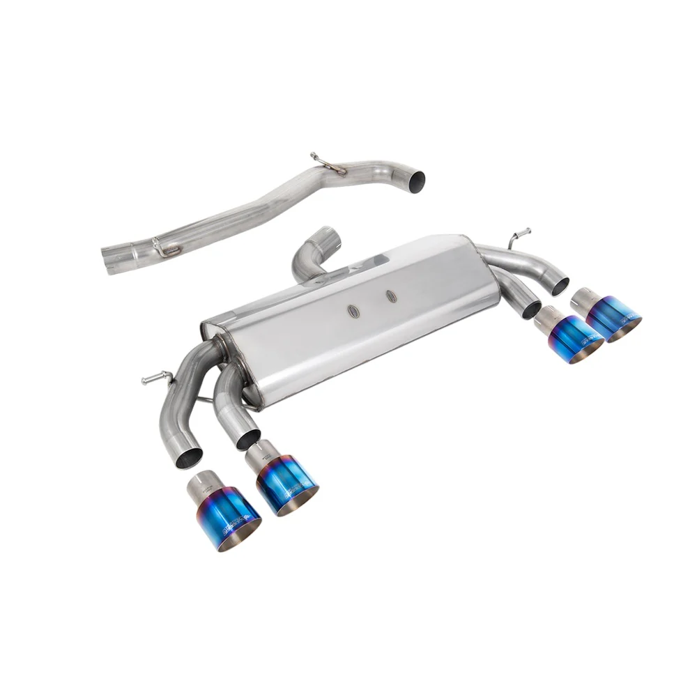 Milltek Cat Back Exhaust Volkswagen Golf Mk7.5 R 2.0 TSI 300PS (GPF Equipped Models Only) 76mm and EC Approved Systems 19-20 - Image 21