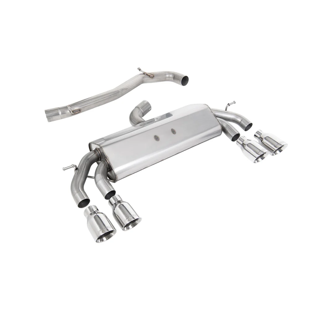 Milltek Cat Back Exhaust Volkswagen Golf Mk7.5 R 2.0 TSI 300PS (GPF Equipped Models Only) 76mm and EC Approved Systems 19-20 - Image 23