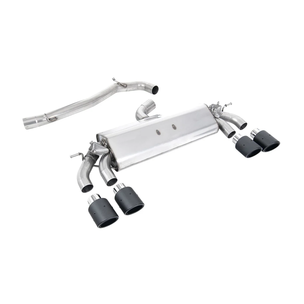 Milltek Cat Back Exhaust Volkswagen Golf Mk7.5 R 2.0 TSI 300PS (GPF Equipped Models Only) 76mm and EC Approved Systems 19-20 - Image 8