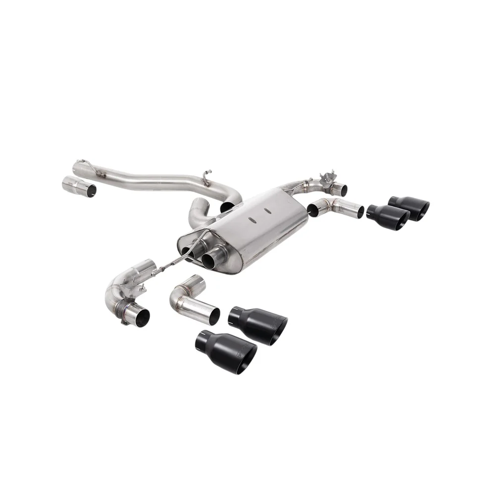 Milltek Cat Back Exhaust Volkswagen Golf Mk7.5 R 2.0 TSI 300PS (GPF Equipped Models Only) 80mm Race Systems 19-22 - Image 3