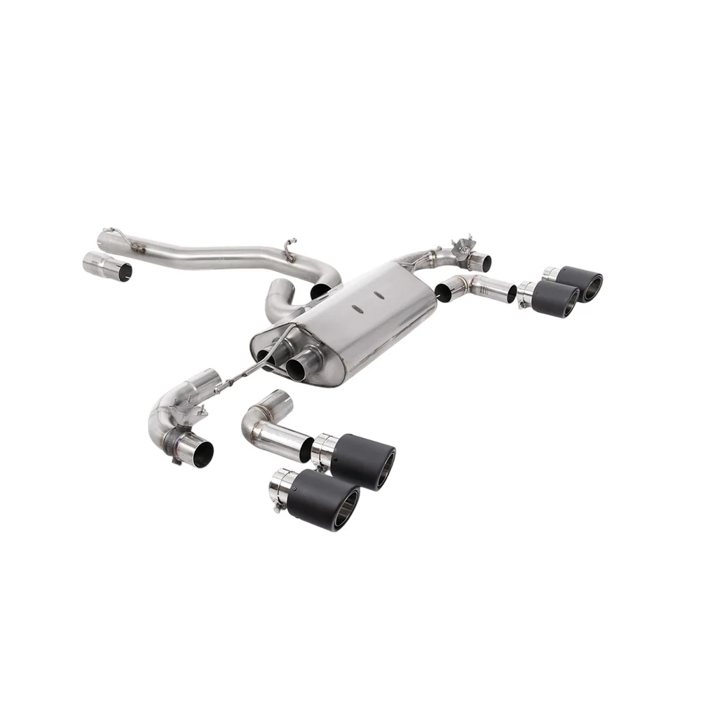Milltek Cat Back Exhaust Volkswagen Golf Mk7.5 R 2.0 TSI 300PS (GPF Equipped Models Only) 80mm Race Systems 19-22 - Image 7