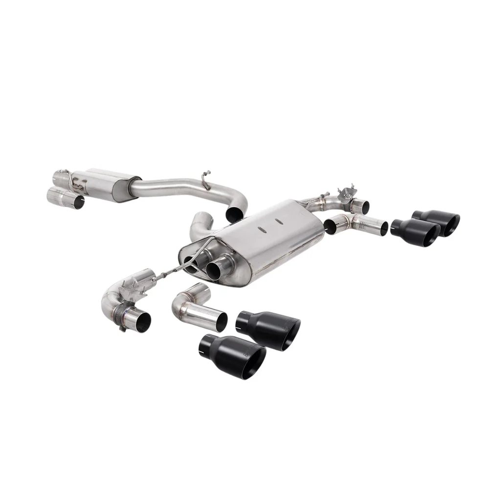 Milltek Cat Back Exhaust Volkswagen Golf Mk7.5 R 2.0 TSI 310PS (Non-GPF Equipped Models Only) 80mm Race Systems 17-21 - Image 2
