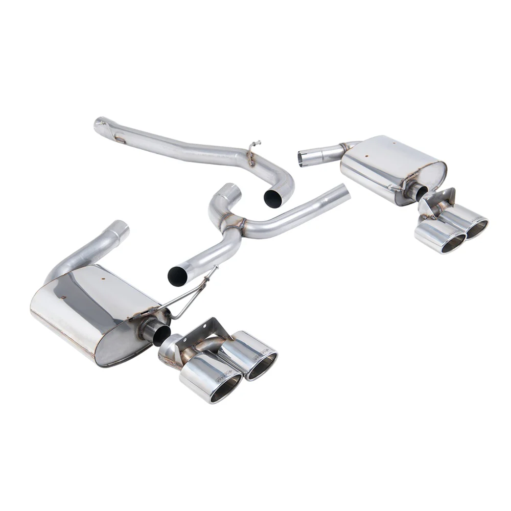 Milltek Cat Back Exhaust Volkswagen Golf Mk7.5 R Estate / Variant 2.0 TSI 300PS (GPF Equipped Models Only) 19-20 - Image 2