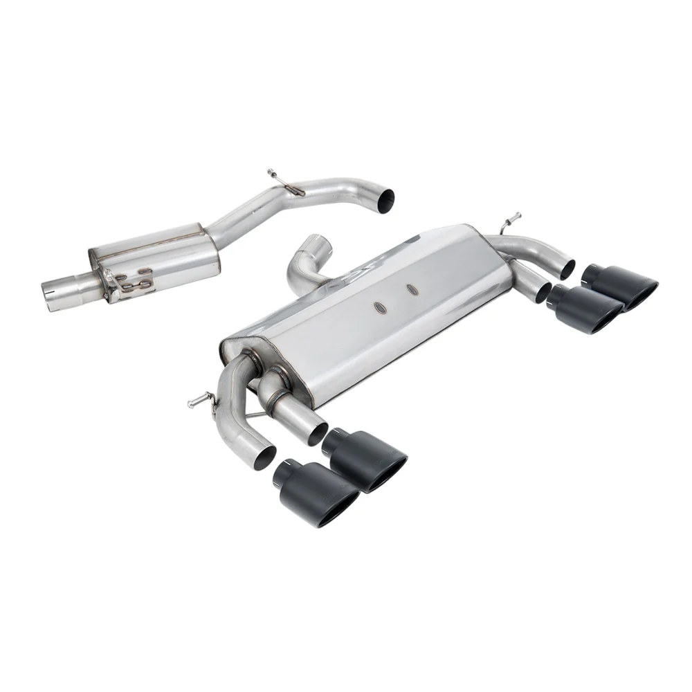 Milltek Cat Back Exhaust Volkswagen Golf Mk7 R 2.0 TSI 300PS (ECE Approved and 76.2mm Systems) 14-16 - Image 15