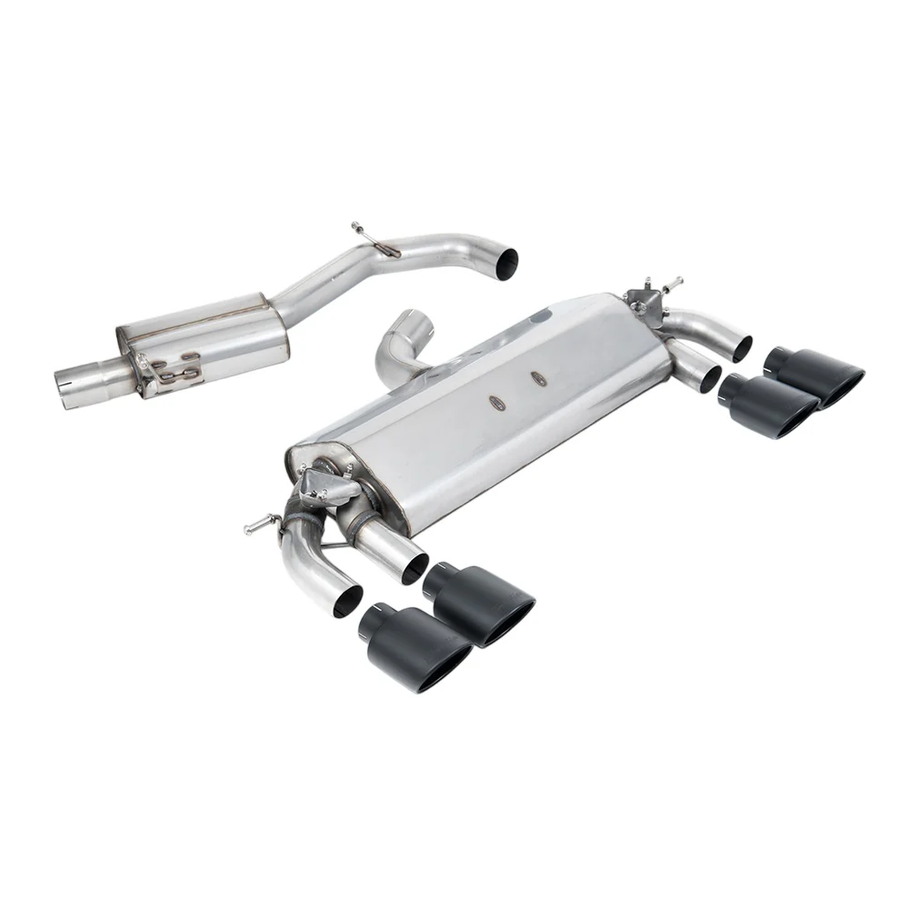 Milltek Cat Back Exhaust Volkswagen Golf Mk7 R 2.0 TSI 300PS (ECE Approved and 76.2mm Systems) 14-16 - Image 9