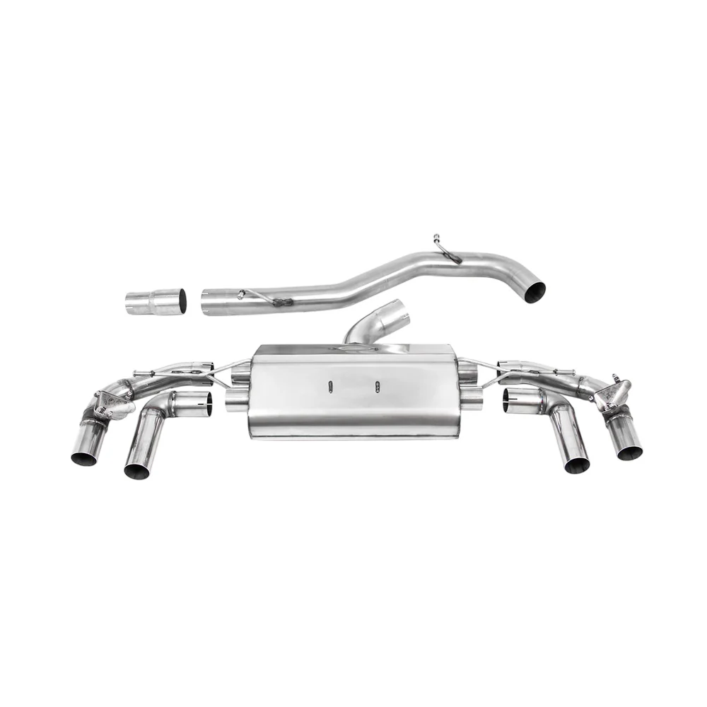 Milltek Particulate Filter-back Exhaust Volkswagen Golf Mk8 R 2.0 TSI 320PS (GPF Equipped Models Only) 21-25 - Image 4