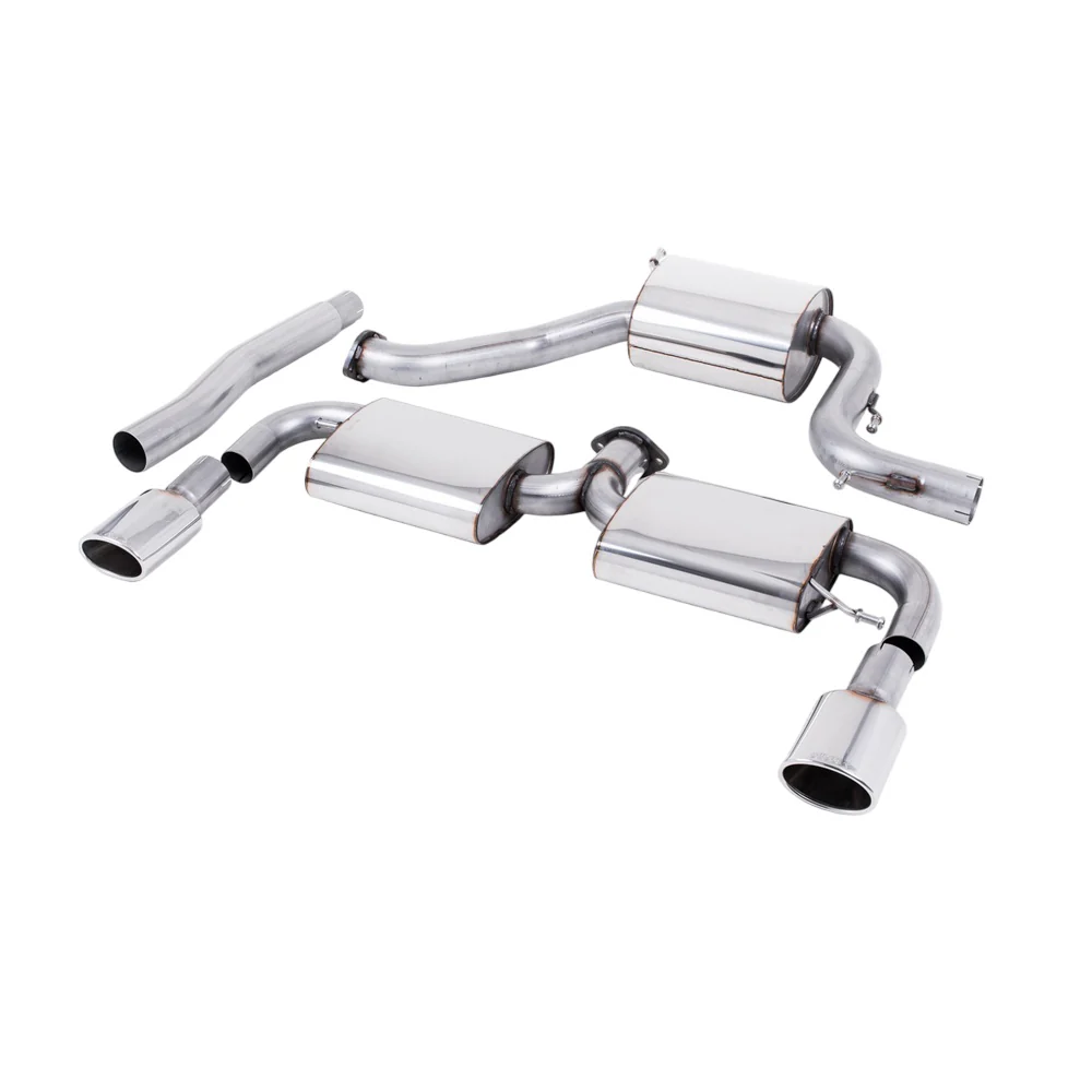 Milltek Cat Back Exhaust Volkswagen Scirocco R 09-16 - Image 3