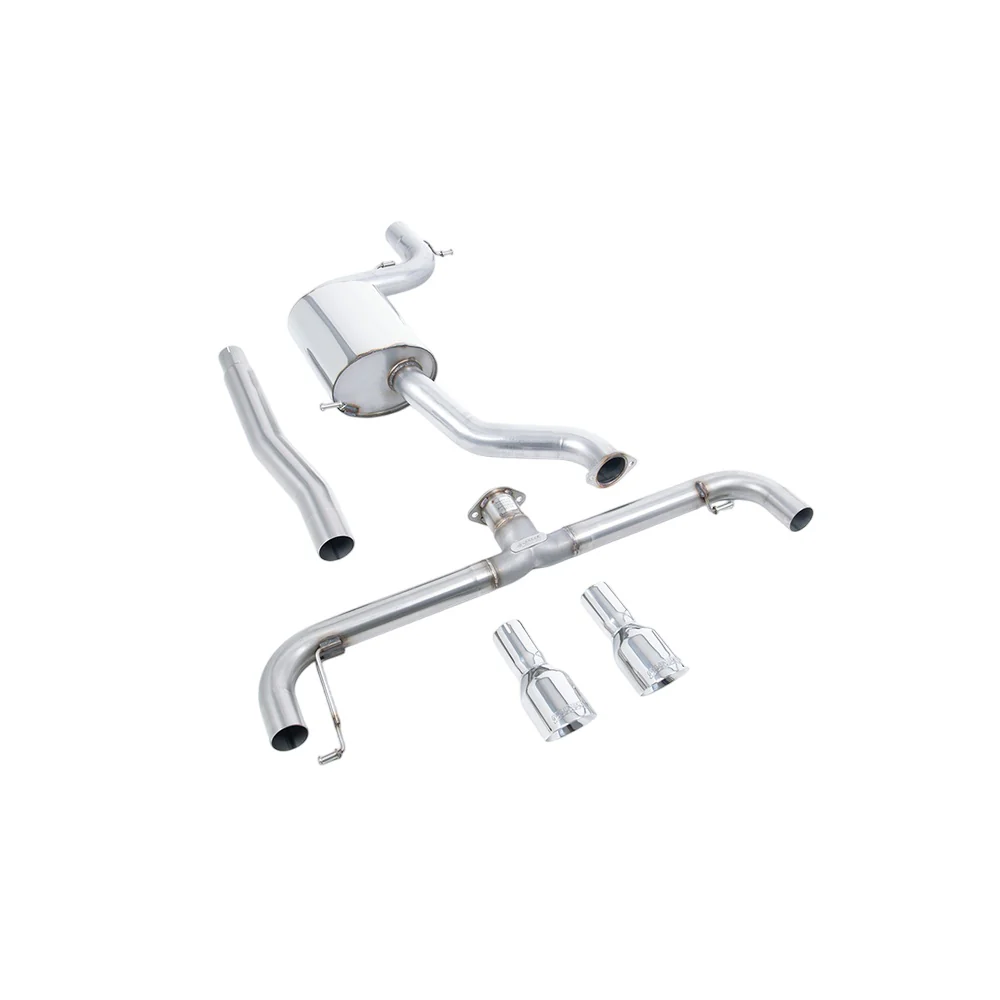 Milltek Cat Back Exhaust Volkswagen Scirocco R 09-16 - Image 4