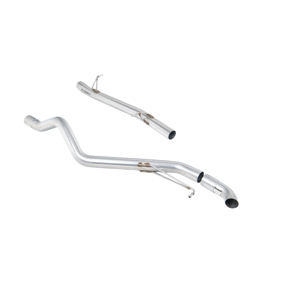Milltek Cat Back Exhaust Volkswagen Transporter \ Caravelle T5 SWB 2.0 (140ps) 2WD and 4MOTION 10-15 - Image 4