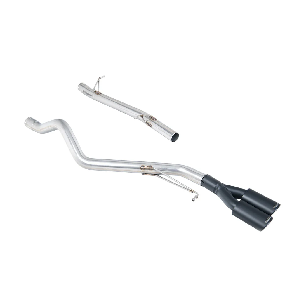 Milltek Cat Back Exhaust Volkswagen Transporter \ Caravelle T5 SWB 2.0 (84ps and 102ps) 2WD and 4MOTION 10-15 - Image 2