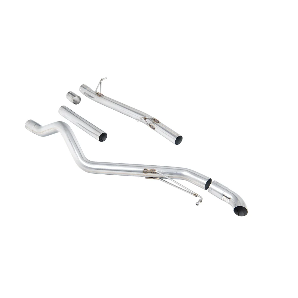 Milltek Cat Back Exhaust Volkswagen Transporter \ Caravelle T6 LWB 150PS and 204PS 2.0 TSI (Petrol) 2WD 17-25 - Image 3